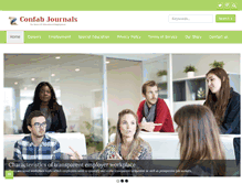 Tablet Screenshot of confabjournals.com